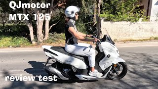 QJmotor MTX 125  hybrid review test