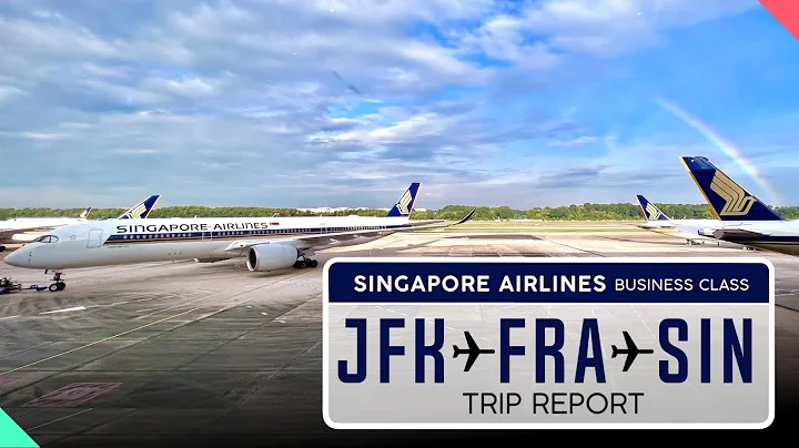 Singapore Airlines Business Class JFK-FRA-SIN Trip...