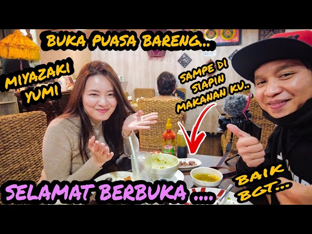 BUKA PUASA BARENG MODEL CEWEK JEPANG , MIYAZAKI YUMI , GILA SIH CANTIK PARAH , BAIK BANGET PULA .. class=