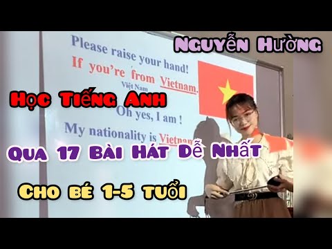 Video HỌC TIẾNG ANH QUA 17 BÀI HÁT DỄ NHẤT CHO BÉ | Cùng Cô... - youtube