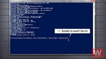 Get complete list of installed programs on your PC