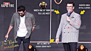 The Rana Connection | New Talk Show | Rana Daggubati | LIVE Rapid Fire with Karan Johar