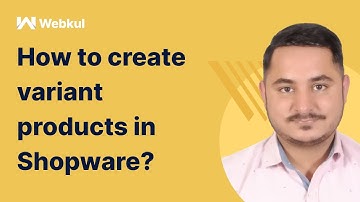 How to create variant products in Shopware || Variant Products