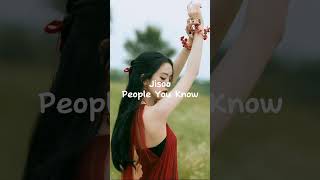 Jisoo-People You Know cover Resimi