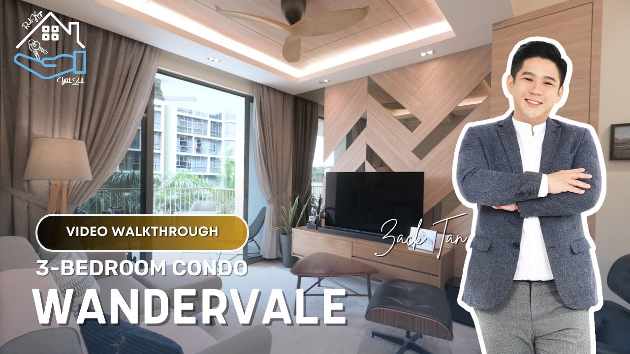 Wandervale 3-Bedroom Condo Video Walkthrough - Zack Tan