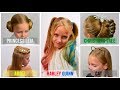 TOP 5 Easy Christmas hairstyles! TRENDY New Years Eve hair ideas 2020 (Holiday hairstyles #32) #LGH