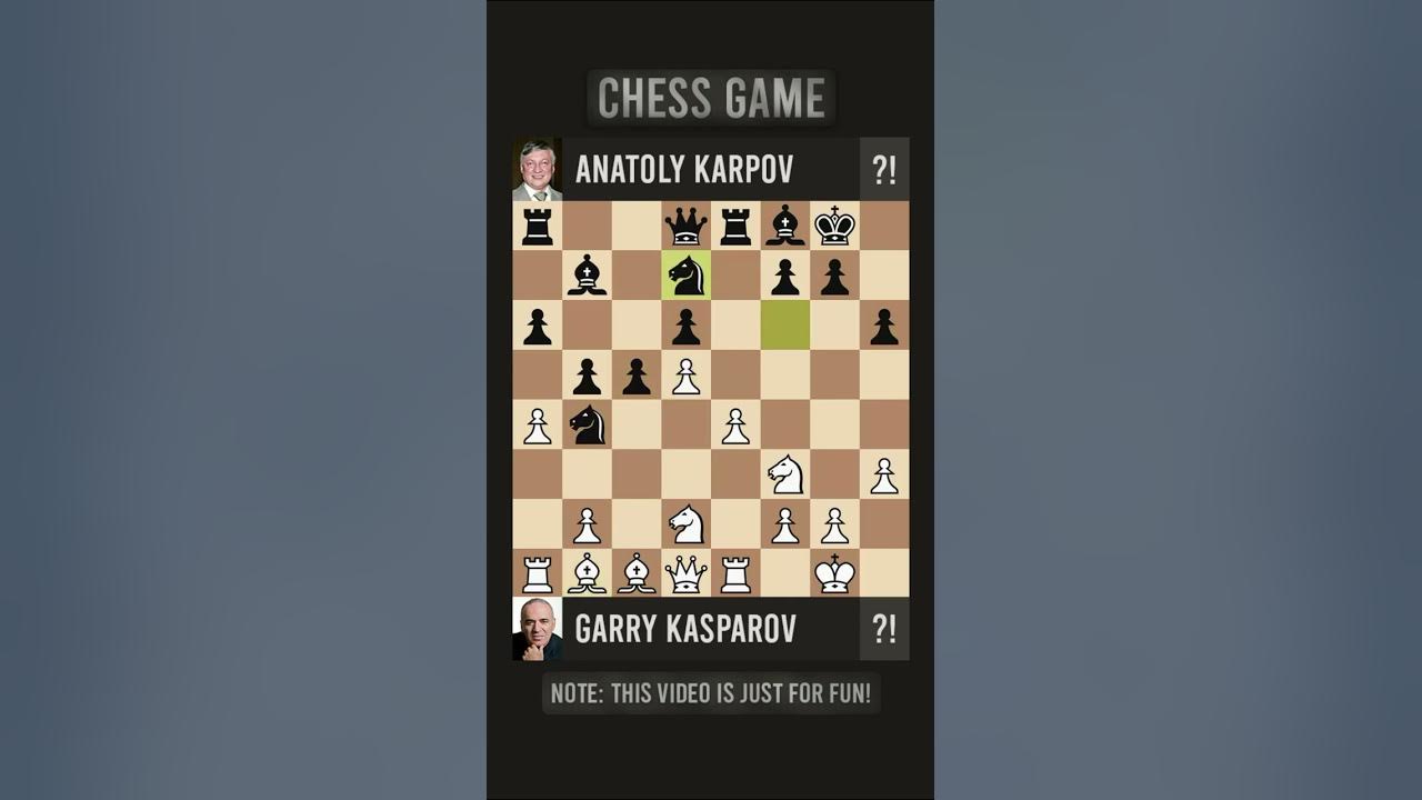 The Greatest Antagonism: Karpov vs. Kasparov - Woochess-Let's chess