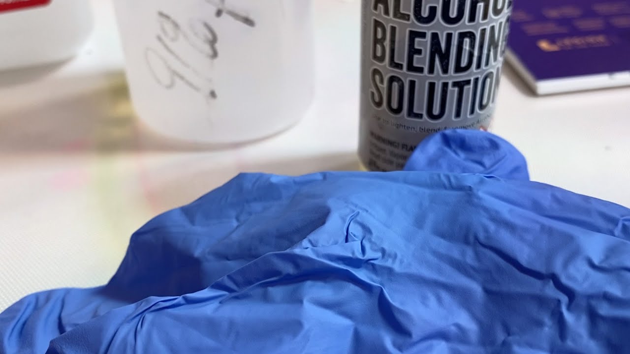 Alcohol Ink Basics Safety Tips | Do I Us a Straw? | 376 - YouTube