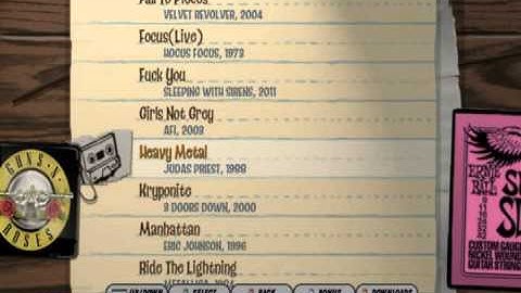 GH3 PC Custom Setlist 1 with Bonus 1