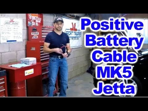 How to replace Positive Battery Cable on MK5 VW Jetta