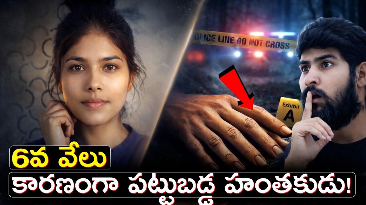 6వ వేలు కారణంగా పట్టుబడ్డ హంతకుడు! #crimestory