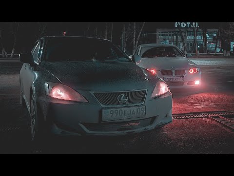 lexus is250 против bmw 325!!! Битва пакетов сока!!! Война с вальватроником!!!