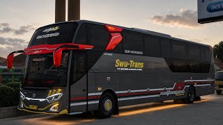 SHARE MOD BUS JB3 VIRAL PANJANG 13 METER SPEK BINTANG PRIMA TERBARU BUSSID 2026