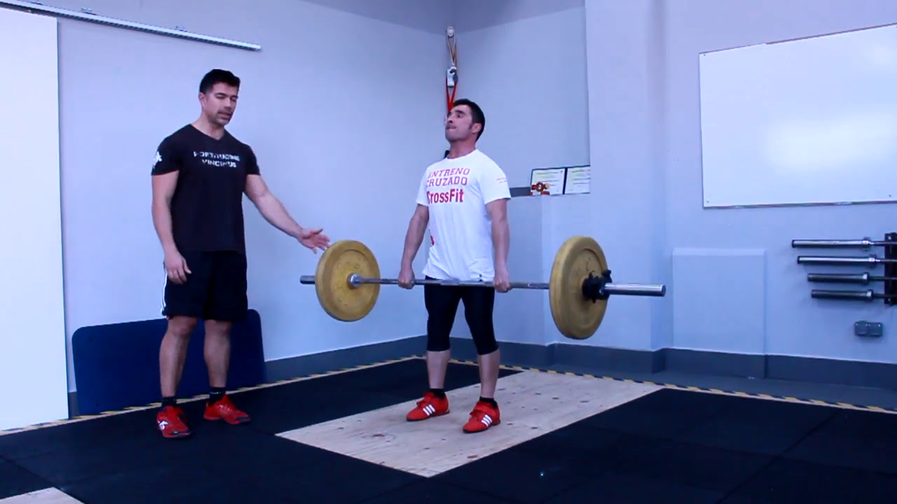 Tutorial Hang Power Clean en 3 min.⚡️ (Cargada Colgante de Potencia) -  YouTube