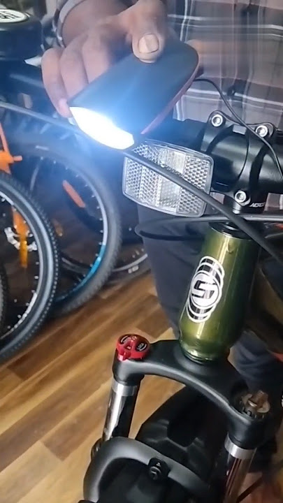 Best gadgets/light with horn in Cycle#ytshorts#cycle#light #horn#bicycle