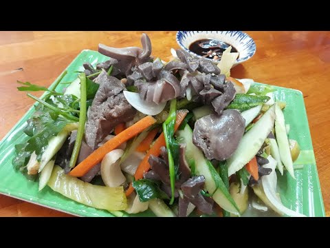Video LÒNG VỊT xào Thập Cẩm thơm ngon bắt mắt hấp dẫn - youtube