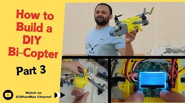How to build A 3D Printed Bi Copter - Part 3 Installing and configuring Flight Controller