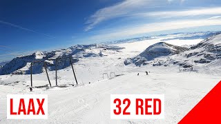 Laax, 32 Red - Rot Vorab Glacier - Gletscher
