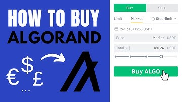 How to buy Algorand (ALGO) ✅ Step-by-Step Tutorial