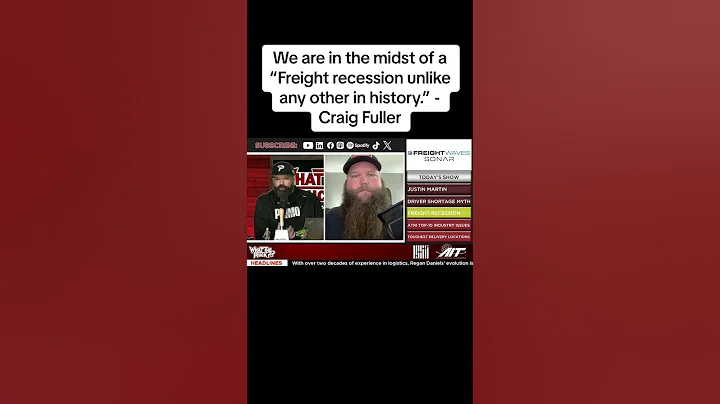 This freight recession is unlike any other in history