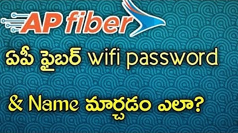 How to change WiFi password and name in ap fiber |Sai Prasad Tech Magic|