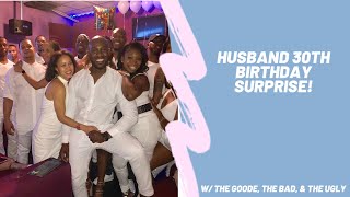 My Husband’s Birthday Surprise | Avery’s 30th All White-Karaoke Bash Vlog