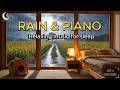 Rain Over Golden Rice Fields | Cozy Sleep Music
