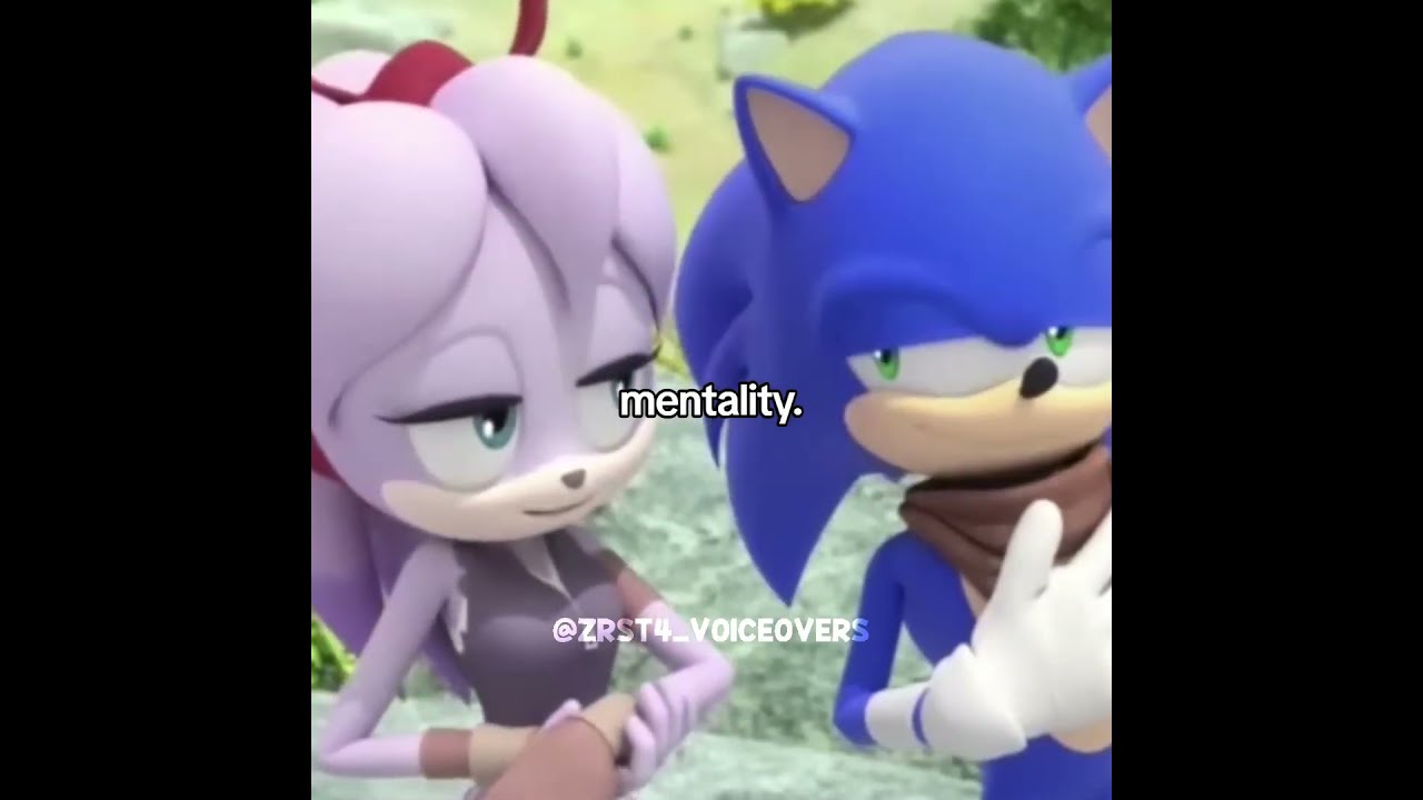 Sonic Boom Mentality Zrst4voiceovers Memes Meme Funny Shorts