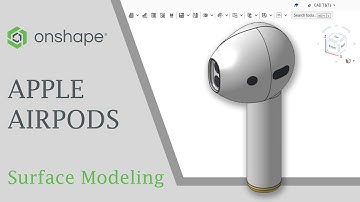 Designing Apple AirPods in 15 minutes | The Power of Surfacing in CAD