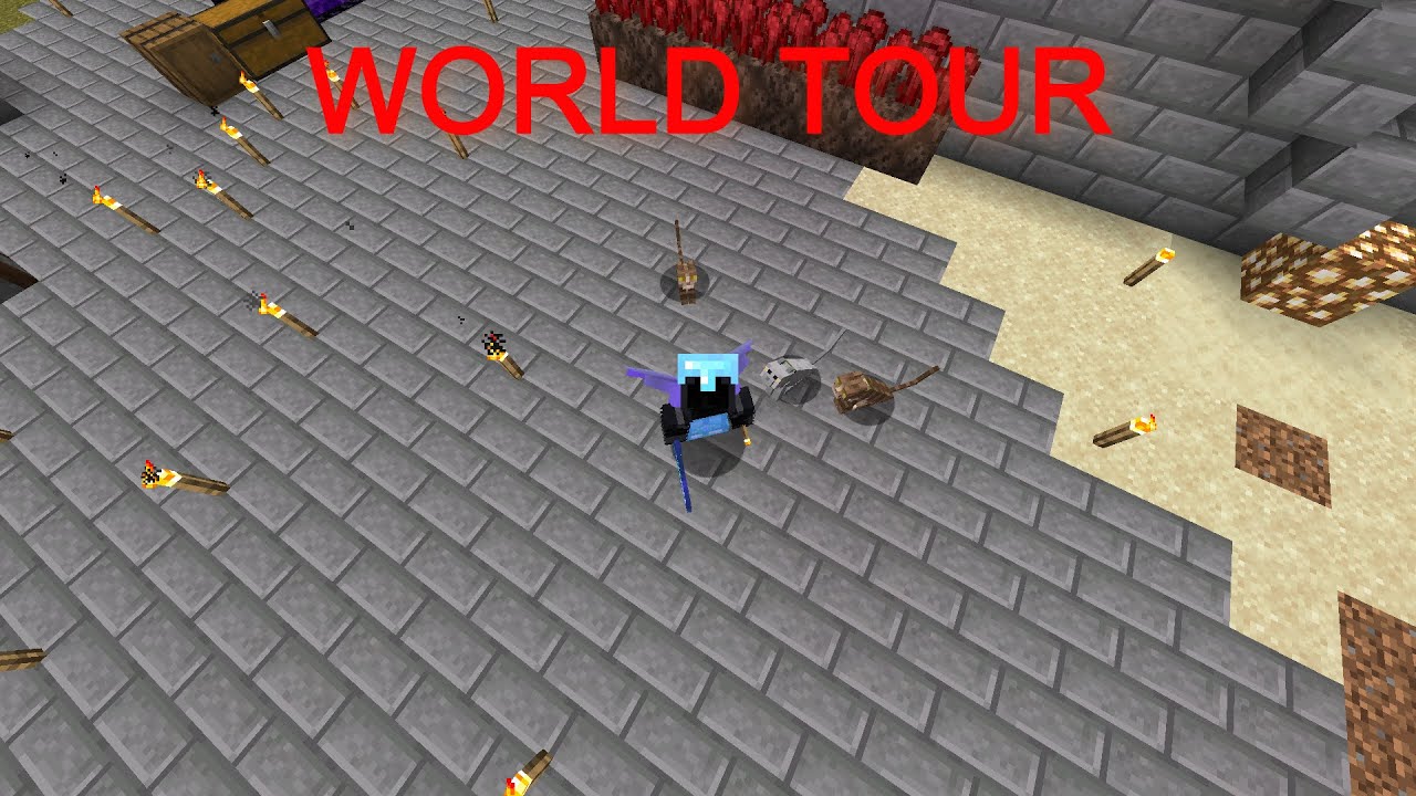 Minecraft survival world tour | First video on my new PC! - YouTube