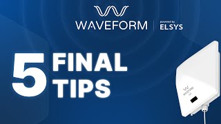 Waveform ProLink - 05 - Final Test & Optimization Tips