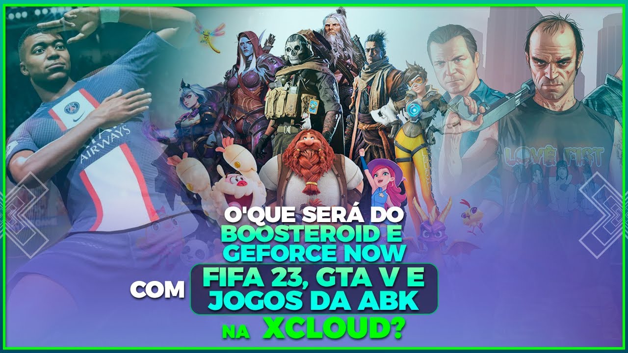 FIFA 23 no BOOSTEROID CLOUD GAMING e O FIM DO GOOGLE STADIA!