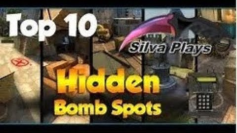 TOP 10 HIDDEN BOMB SPOTS ON ACTIVE SERVICE GROUP ★ CS:GO [2017]