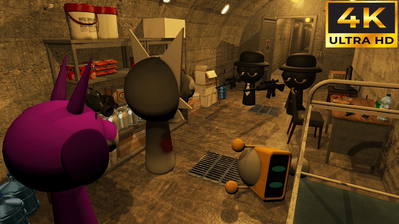 🔥 Military Sprunki Captures Horror Sprunki! 😱 | Part 2