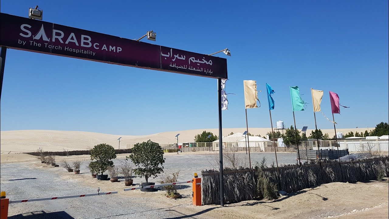 Night Stay at SARAB CAMP , Sealine Beach Qatar | Desert activities, Sand Dunes, Quad Bikes, Zip Line