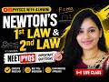 NEWTONS 1ST &amp; 2ND LAW / NEET PYQs / LAWS OF MOTION / CLASS 11 PHYSICS