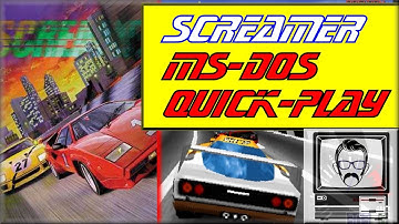 Screamer MS DOS - Quick Play | Nostalgia Nerd