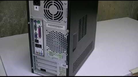 eMachines W3502 Desktop Refurb, Part 1 - Testing It Out