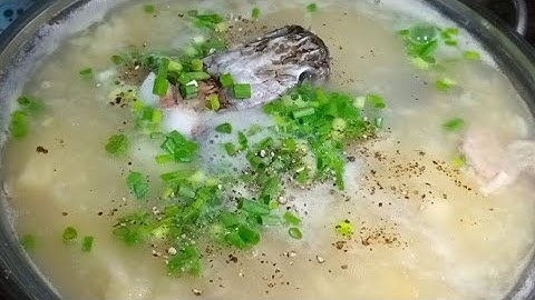 Cách nấu canh khoai từ cá lóc ngọt ngon 