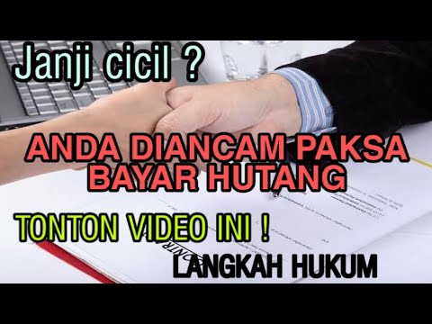 Anda di ancam paksa  bayar hutang, lakukan ini | Langkah hukum