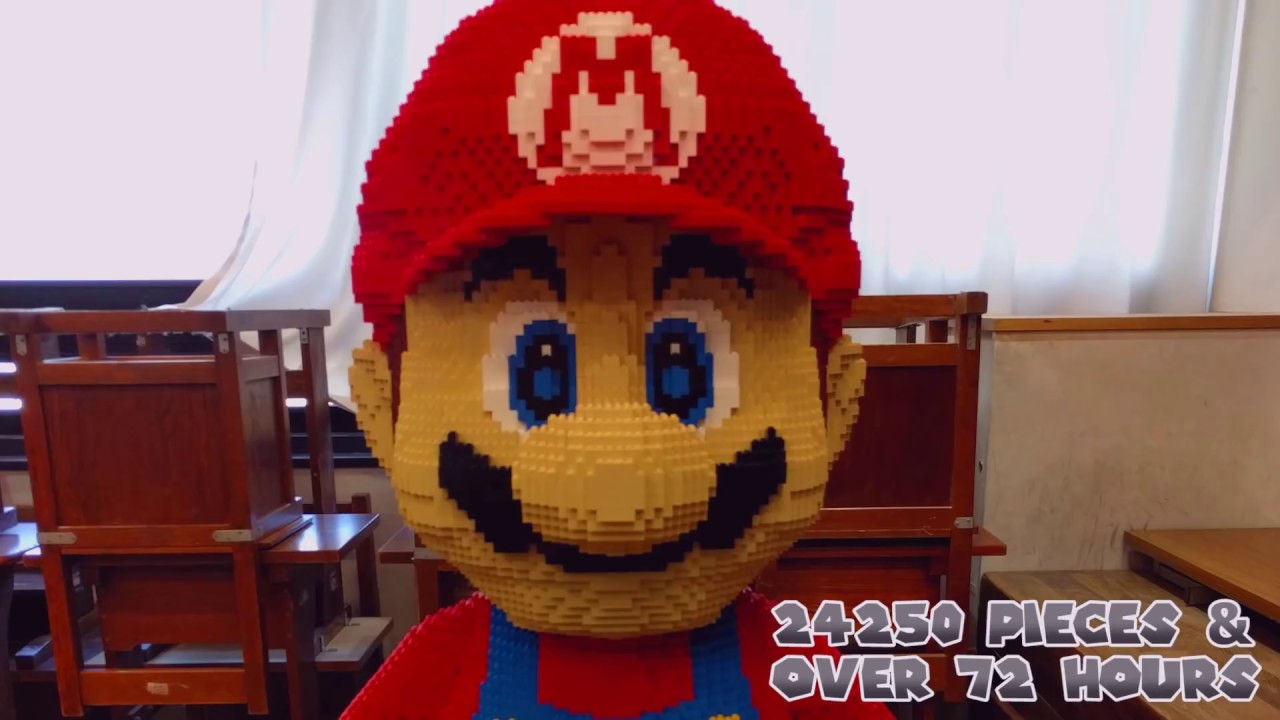 mario made out of legos