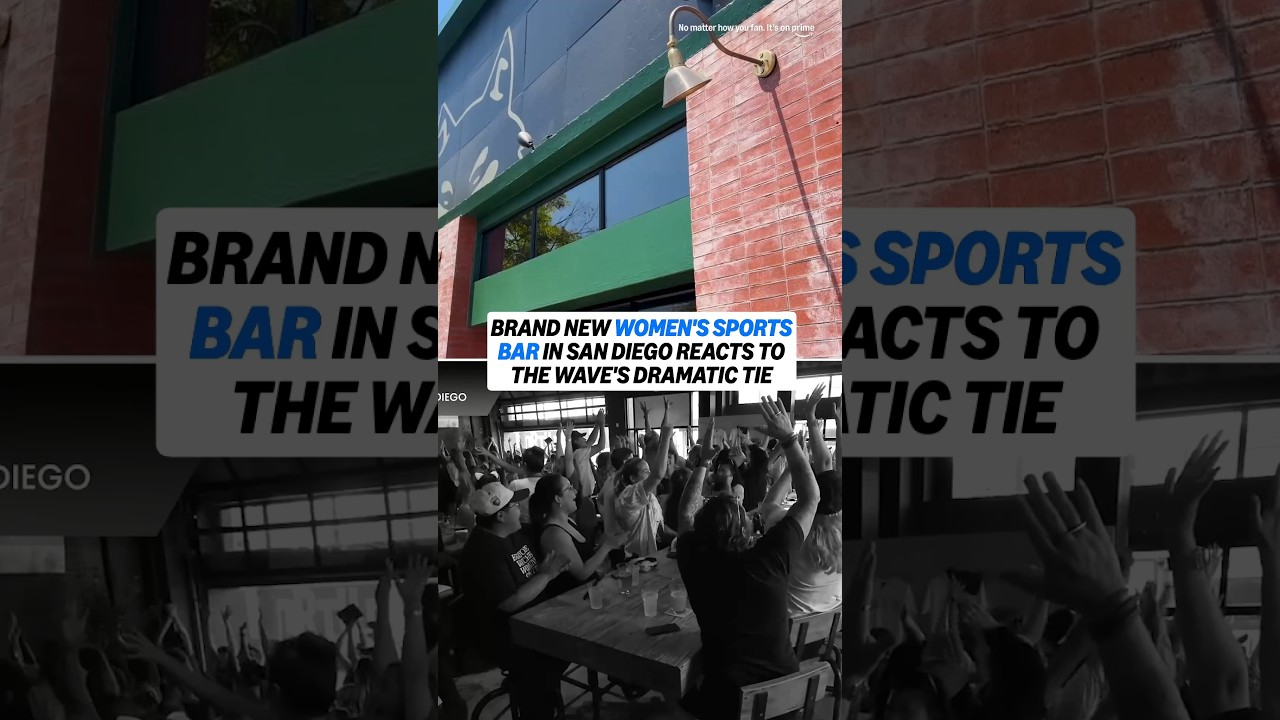 A bar dedicated solely to Women's sports 🫶 #NoMatterHowYouFan #nwsl #womenssports