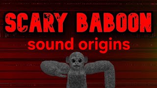Scary baboon sound origins