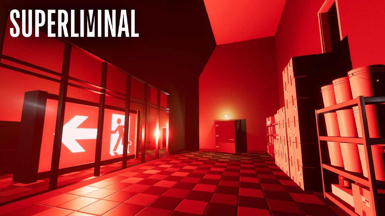 錯視パズル『SUPERLIMINAL』解説プレイ #5