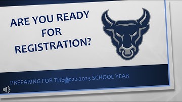 Registration Video Grade 10, 11, and 12