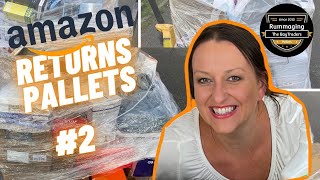 We buy Amazon Returns pallets - wow thats a lot of stuff..!