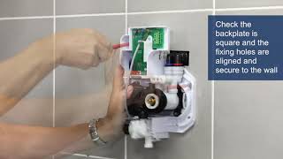 Novel SR Silent Running Power Shower Installation Video