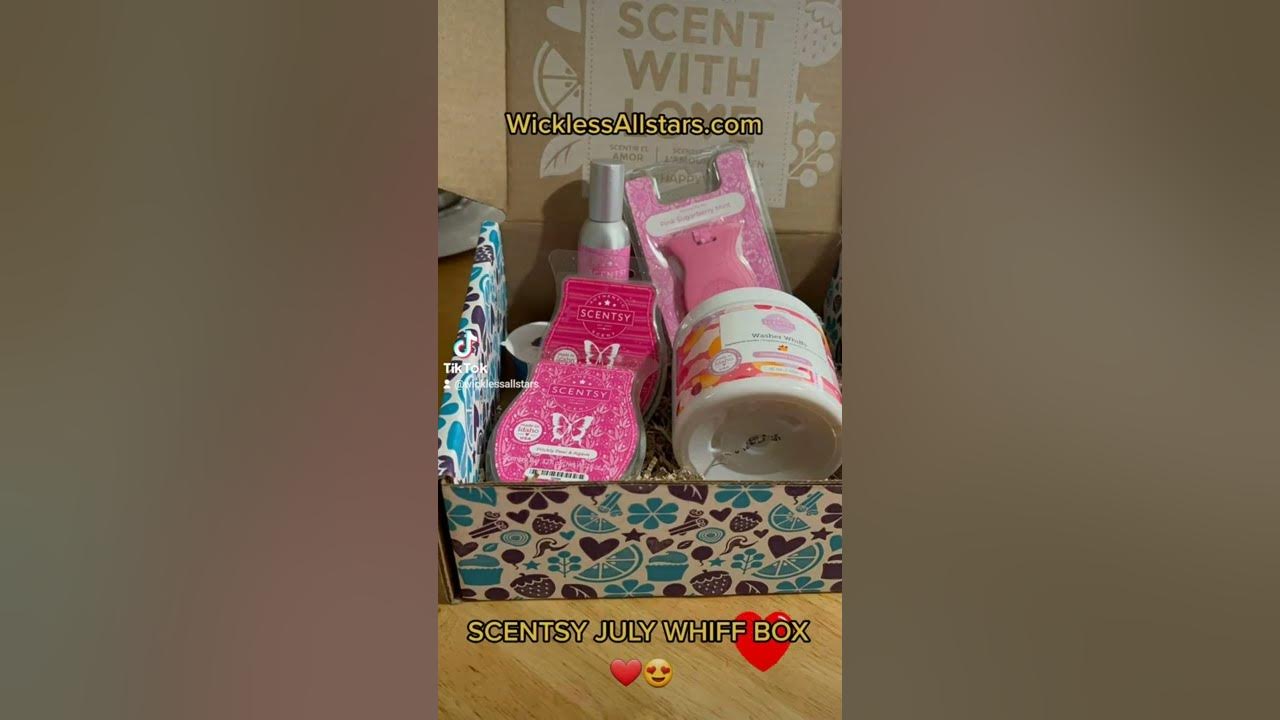 SCENTSY JULY WHIFF BOX ️ YouTube