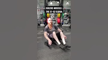 THE S1-S2 ELDOA EXERCISE FOR THE SOLEUS MUSCLE!!! #Shorts