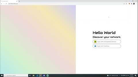 CyberConnect bounty - https://helloworld.social/ - Schelling Point Hackathon